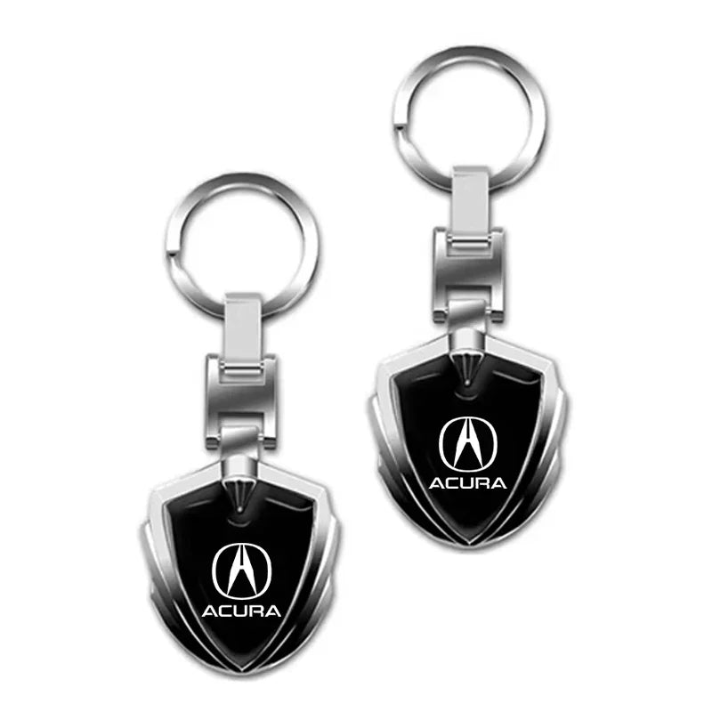 3D Metal Car Logo Keychain – Key Ring for Acura RDX, Integra, TLX, MDX, ZDX, RLX, TSX, RSX, NSX Accessories