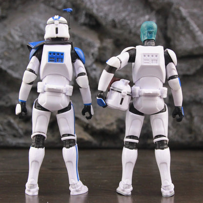 Star Wars 6" Action Figures – 501st Legion ARC & ARF Troopers, Rex, Jesse, Bane, Denal, Tup, Dogma Clone Toy