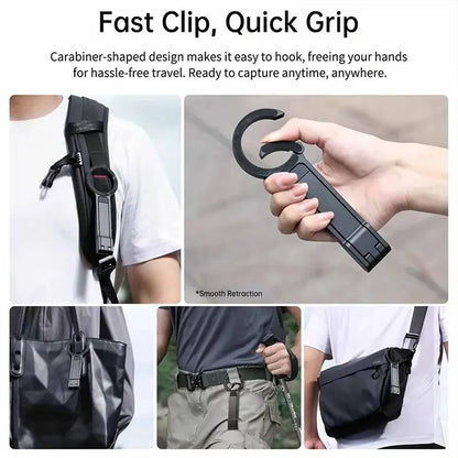 Foldable Magnetic Phone Stand - Portable MagSafe Tripod Mount for iPhone, Samsung & Xiaomi