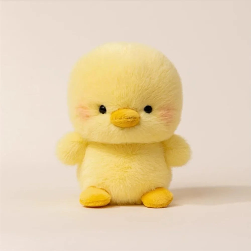 16cm Cute Plush Companion Doll - Anime Elephant, Rabbit, Bear & Panda Soft Desk Toy Gift