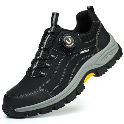 Men’s Steel Toe Safety Shoes – Puncture & Smash Resistant, Lightweight Breathable Work Shoes