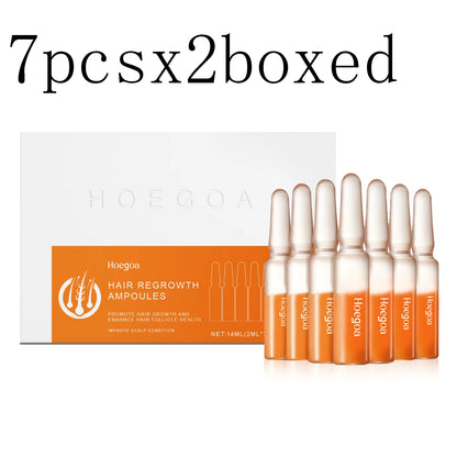 Hair Growth Serum Ampoules - Nourishing Scalp Treatment for Hair and Follicle Care