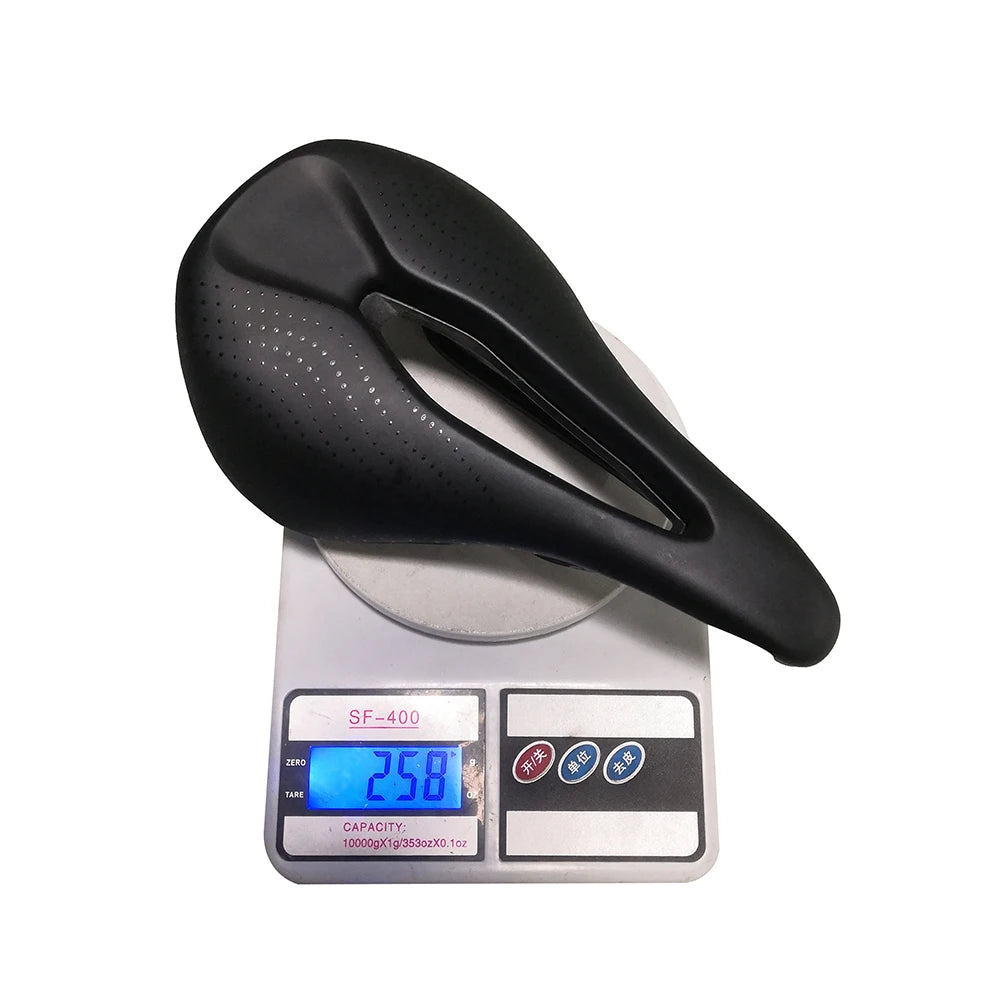 Road Bicycle Saddle - Hollow Gel 3D Printed Comfortable Cushion Seat for Cycling Sports & Road Bikes