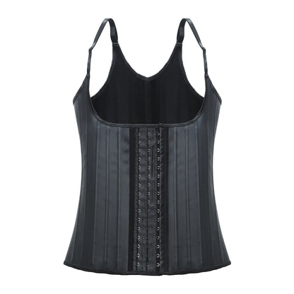Latex Body Shaping Corset Top – Tummy Control Waist Cincher Sports Shaping Vest for Slim Fit Body Shaper
