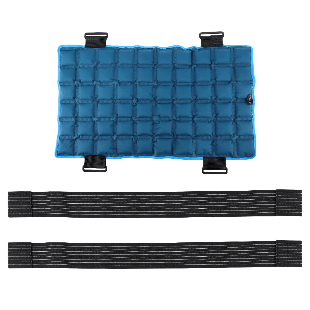 Large 13x22 Inch Reusable Ice Pack — Hot & Cold Wrap for Back, Knee, Leg, Neck, Shoulder & Hip Pain Relief