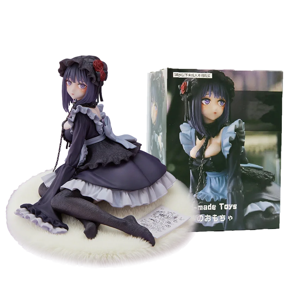 My Dress-Up Darling Anime Figures – Kitagawa Marin & Shizuku Kuroe Black Maid Outfit Action Figurines, Collectible Model