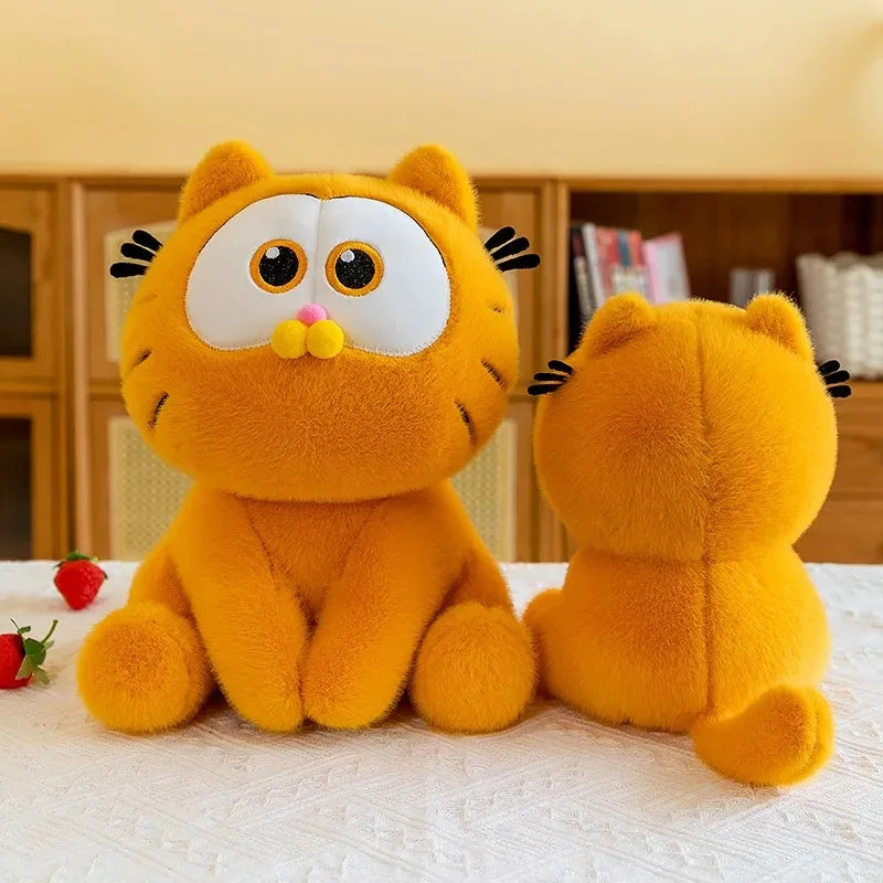 25cm Garfield Plush Doll – Kawaii Cartoon Anime Cat Soft Toy and Decorative Gift