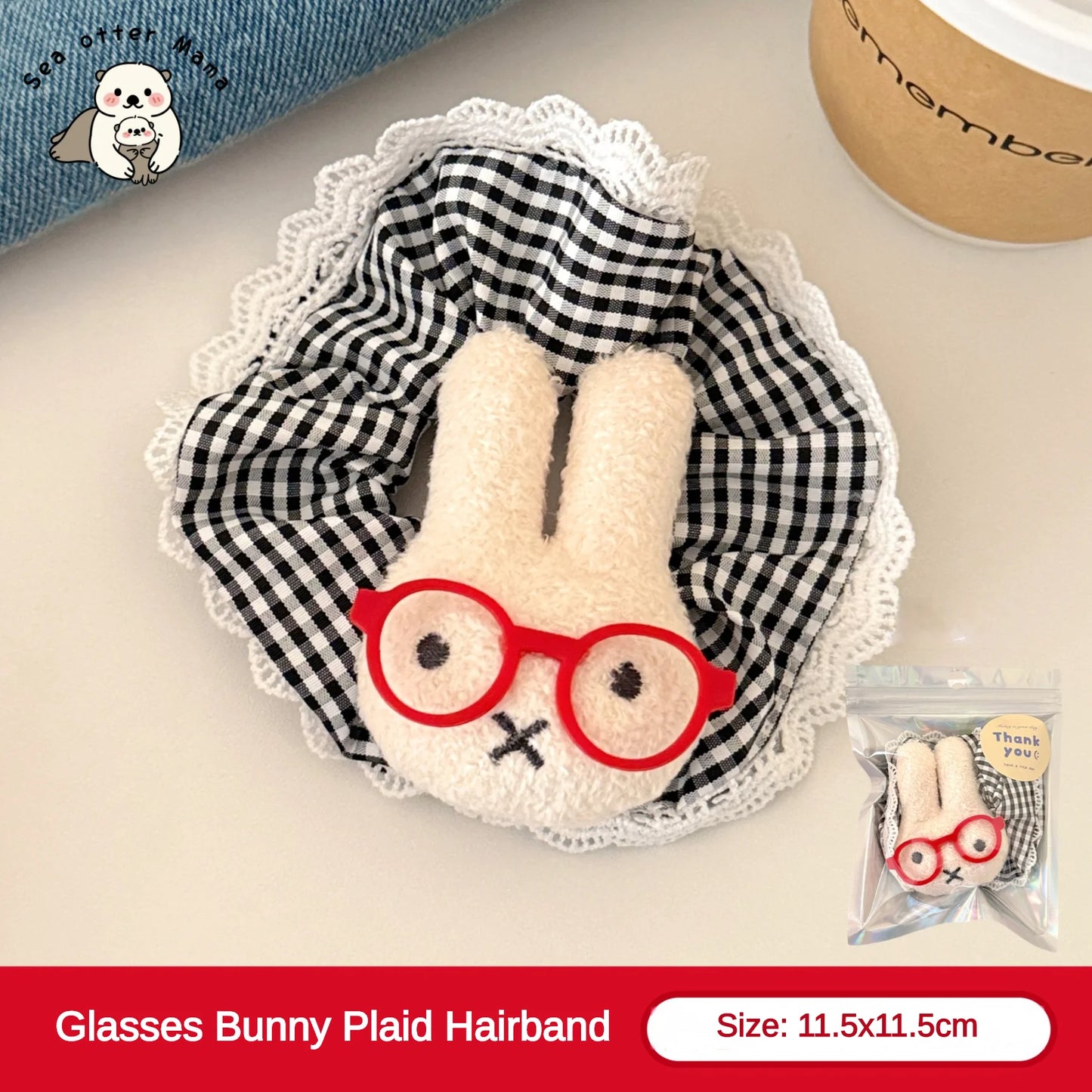 Cute Cartoon Bunny Hair Ties - 1/3PCS Sweet Ponytail Accessories for Girls & Women Miffy-Inspired Style