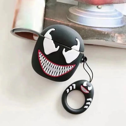 3D Cartoon Silicone Case for AirPods 1/2/3 & Pro 2 — Protective Wireless Earphone Charging Cover