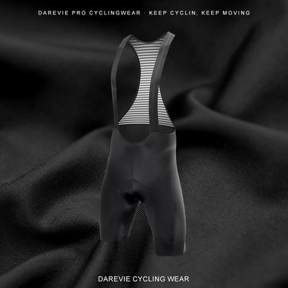 DAREVIE Men's Cycling Bib Shorts - Seamless 2.0 Pro Padded Shorts For Long Distance 500KM Rides