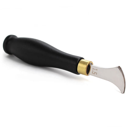 Leather Edge Creaser Tool – Stainless Steel Shallow Slot Groove for Leathercraft Crimping & Hot Pressure Work
