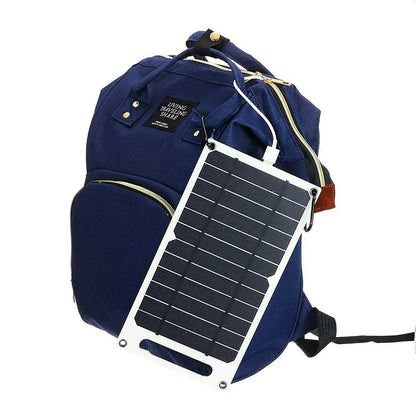 5V USB Type-C Solar Panel - Portable Flexible Charging Kit for Phones, Cars, Camping, Hiking & Power Banks (IP65)