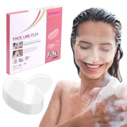 Barbershop 50PCS Disposable Face Shields — Makeup & Shower Visors for Hairspray, Salon Supplies & Hairdressing Tools