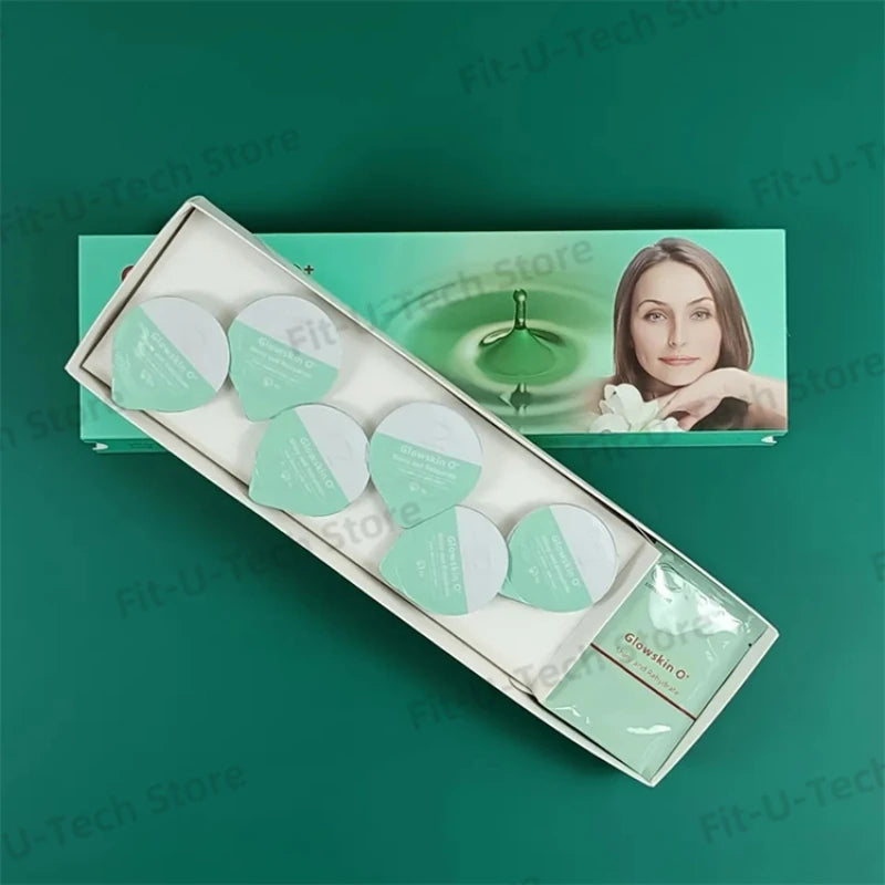 CO2 Bubble Facial Pods - Oxygenation, Exfoliating Scrub & Deep Facial Cleansing Capsules for Glowing Skin Machine
