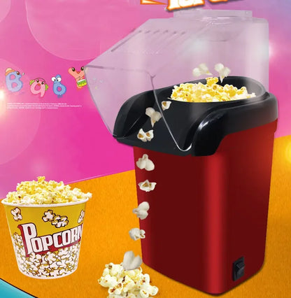 Fully Automatic Mini Popcorn Machine – 110V/220V Electric Popcorn Maker for Home Kitchen Use