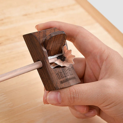 Mini Pencil Sharpener - Portable Pencil Grinder for Wood, Charcoal & Lead Sharpening