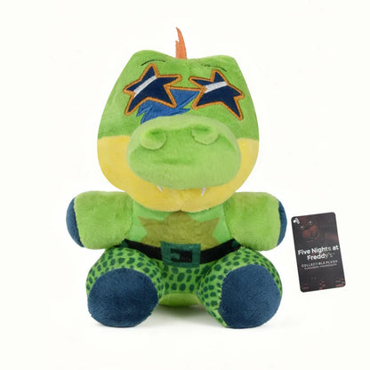 FNAF Plush Toy Collection - Cute Freddy Bonnie Foxy Cartoon Stuffed Dolls for Kids & Fans Gift