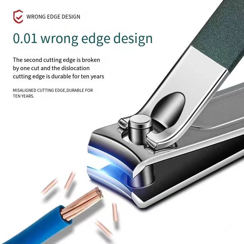 6-Piece Nail Scissors & Clippers Set – Portable High-End Manicure Beauty Tools for Men & Women