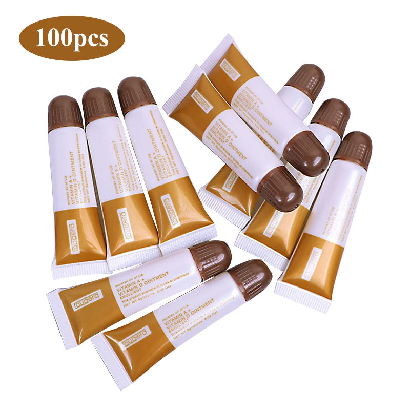 30/50/100pcs Vitamin A&D Tattoo Aftercare Cream – Healing Gel for Skin, Anti-Scar & Color Preservation, PMU Tattoo Care