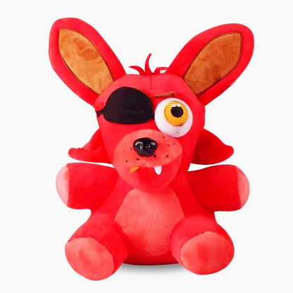 Five Nights at Freddy’s Plush Toy Set – Cute FNAF Stuffed Dolls Bonnie, Bear, Foxy & Freddy for Kids Gift
