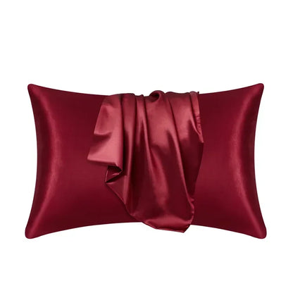 Natural Mulberry Silk Pillowcase - Luxury Soft Bedding Cover for Hair & Skin Protection Customized Sizes