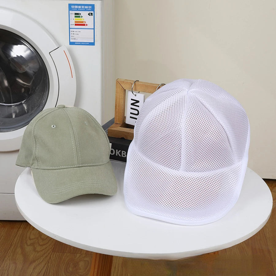 2/4/6PCS Hat Washing & Drying Rack Set – Baseball & Duckbill Cap Protector, Machine Wash Safe, Non-Deforming Sun Drying Stand