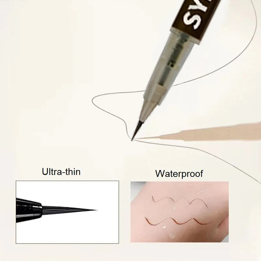 Ultra Fine Eyebrow Pen | 0.008mm Waterproof, Smudge-Proof, Sweat-Proof, Long-Lasting, High Pigmented Liquid Pencil