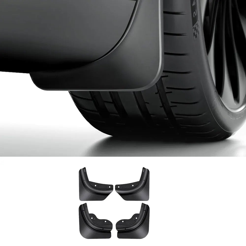 Tesla Model Y & Model 3 Highland Mud Flaps - All Weather Paint Protection Splash Guards