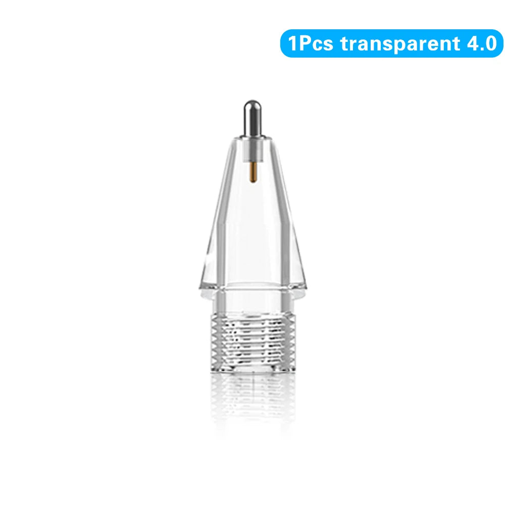Apple Pencil Replacement Tip | Nib for 1st & 2nd Generation, 2H/2B 4.0 Transparent
