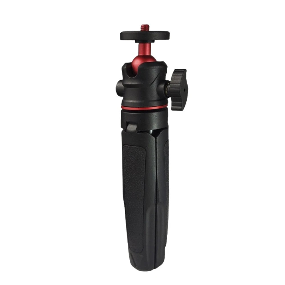 Extendable Mini Camera Tripod with 360° Ball Head - Portable Vlog Travel Selfie Stick Handle for GoPro, Insta360, DJI, SLR
