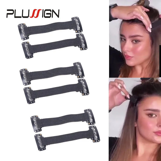Effortless Face Contouring with Bb Clip Face Line Belt - Elastic Anti-Wrinkle Straps for Adjustable Eye and Face Tightening, 1.5cm Hair Band Included