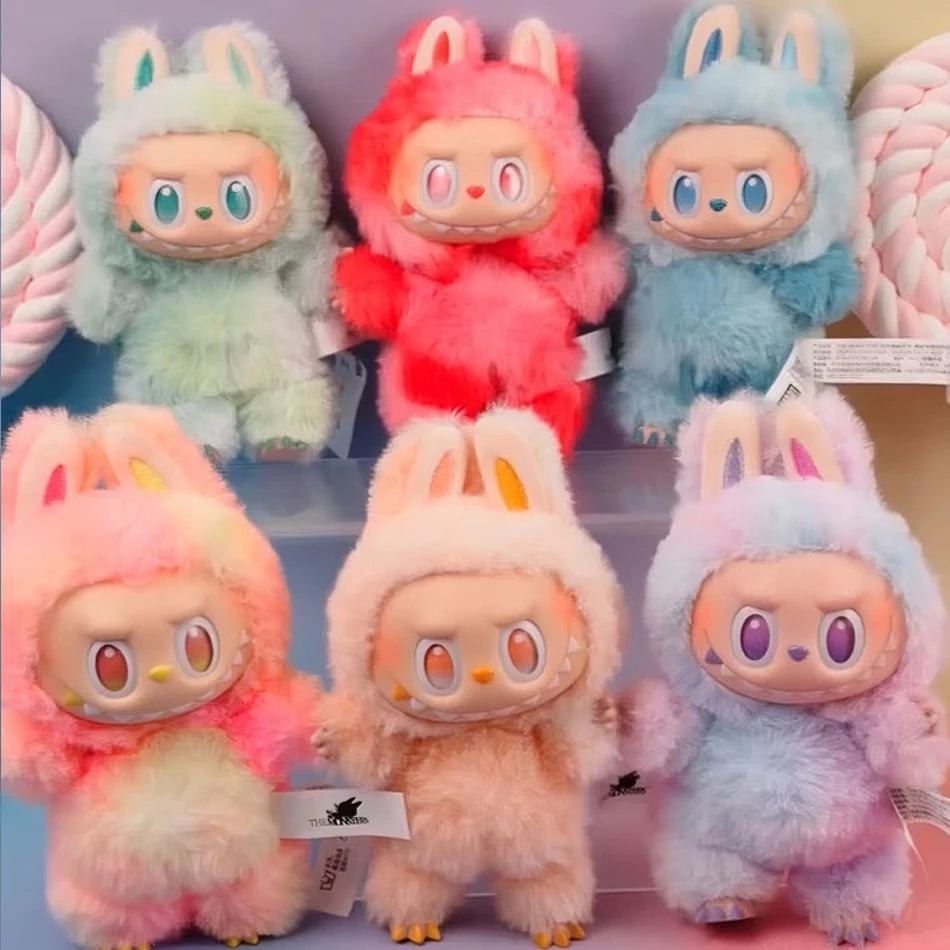 1–7pcs Abubu The Monsters V3 Blind Plush Box – Surprise Vinyl Base Toy with Keychain & Animated Characters