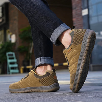Men’s Durable Hiking Shoes – High-Traction Trail Sneakers for Trekking & Mountaineering