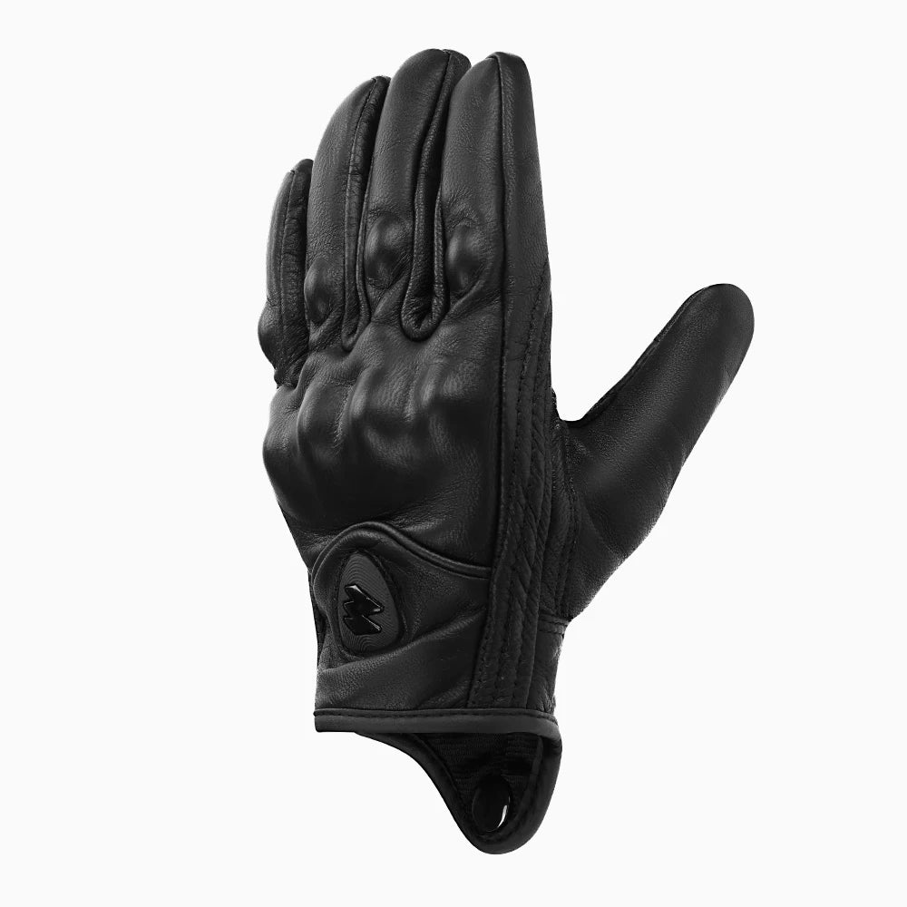 3XL Goatskin Leather Motorcycle Gloves – Men & Women Moto Gloves for Electric Bikes