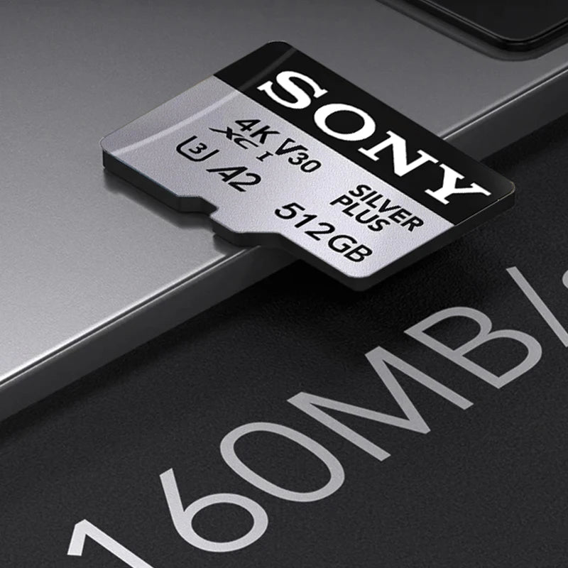 SONY High-Speed 1TB Micro SD Card — Full HD Memory Card for Phone, Tablet & PC (512GB/256GB/128GB/64GB)