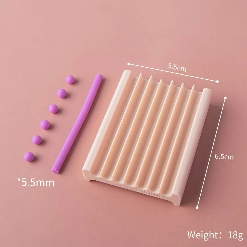 2-in-1 Clay Ball Maker - Pottery Rolling & Shaping Tool for DIY Jewelry Crafts