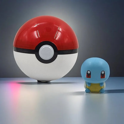 Authentic Pokémon PokéBall Adventure Pikachu & Squirtle Handmade Cartoon Doll Toy – Cute Kids Christmas Gift Ornament