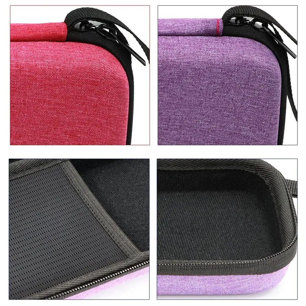 Portable EVA Stethoscope Storage Box: Travel Carrying Case Mesh Bag for Littmann Cardiology III & Medical Pen Organizer