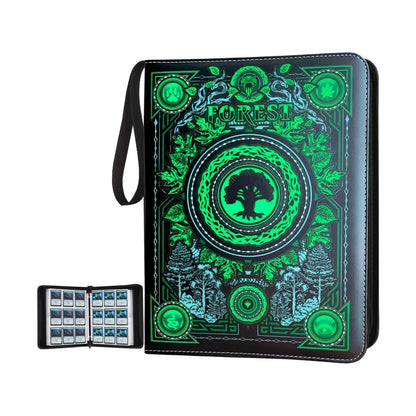 9-Pocket Card Binder with Sleeves — 900 Double-Sided Premium Collector Album for MTG, TCG & YuGiOh Cards
