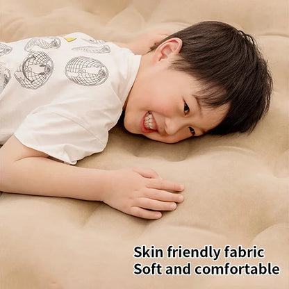 New Inflatable Air Mattress – Built-in Pump Self-Inflating Double Sleeping Pad for Camping or Indoor Use