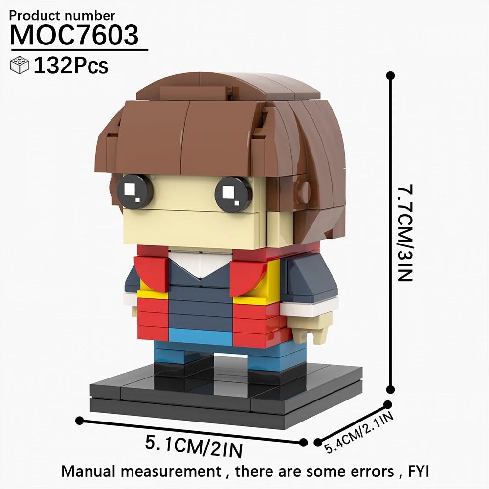 MOOXI Monster Demodog Stranger Things Figure Brickheadz Building Blocks Set – MOC Toy Gift