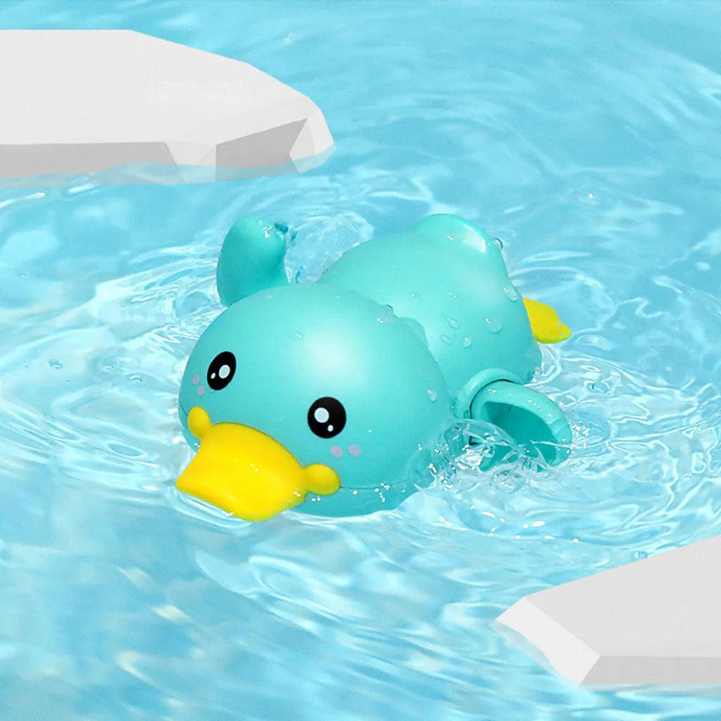 Baby Bath Toys Clockwork Swimming Animals – Cute Kids Bath & Shower Water Play Toys for Bathtub Fun and Learning