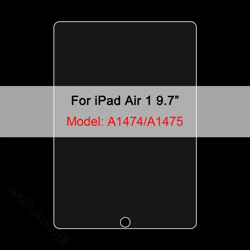 3-Pack Tempered Glass Screen Protector - Apple iPad 10th 9th 8th 7th Mini Air & Pro Series