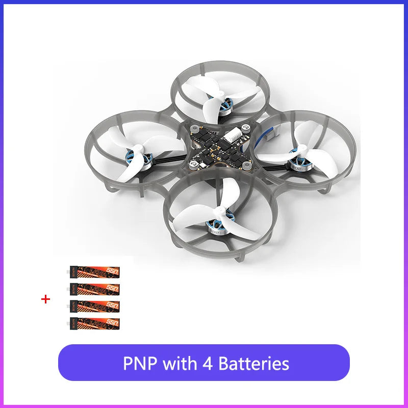 BETAFPV Meteor75 Pro O4 Brushless Whoop Quadcopter – ELRS 2.4G, 1S Matrix 3-in-1 HD FC PNP (No HD VTX) / DJI O4 Version