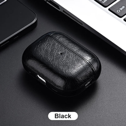Leather Case for AirPods Pro 2 — Business Earphone Cover for Apple AirPods 3 & Pro 2nd Gen USB-C