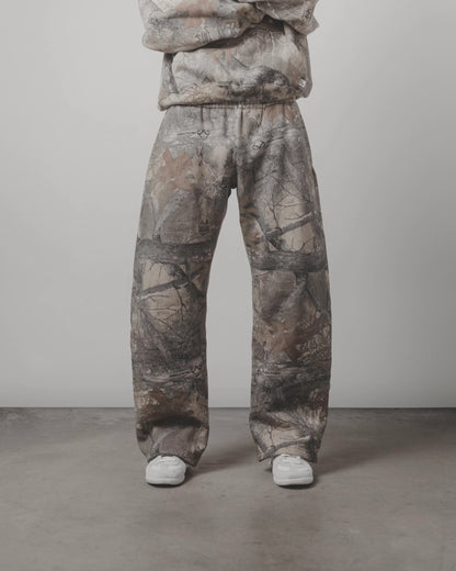 Y2K Camouflage Sweat Pants — Men’s High Street Hip Hop Oversized Baggy Unisex Streetwear