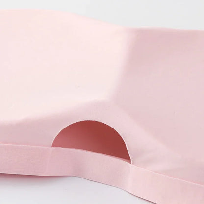 2 Piece Women's Strapless Tube Top Bras – Seamless Ice Silk Bandeau with Back Buckle, Invisible Underwear