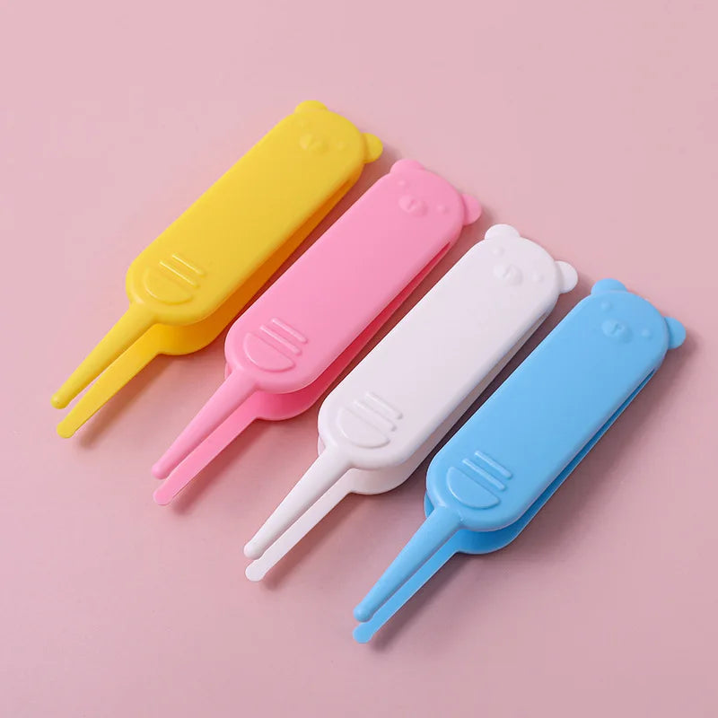 Baby Nose and Ear Cleaner Tweezers - Gentle Booger Remover and Newborn Hygiene Care Tool