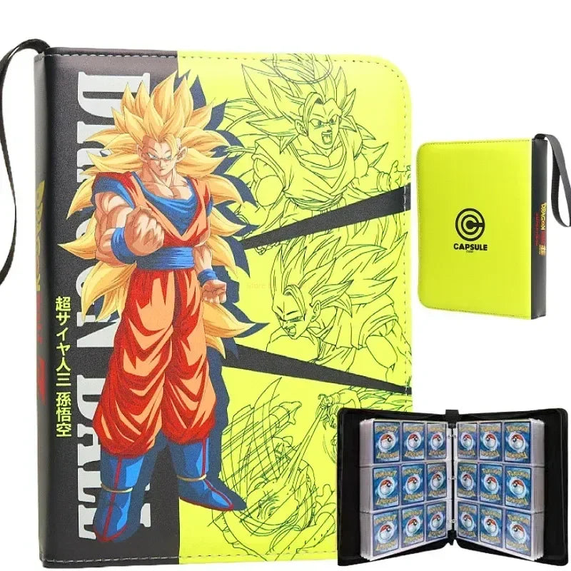 Anime Dragon Ball Card Album – 400/900pcs Storage Binder for Vegeta IV Game Cards, Kids Gift
