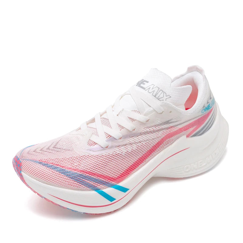 ONEMIX 2025 Carbon Plate Marathon Running Shoes - Ultralight Shock-Absorbing Sneakers with Stable Support
